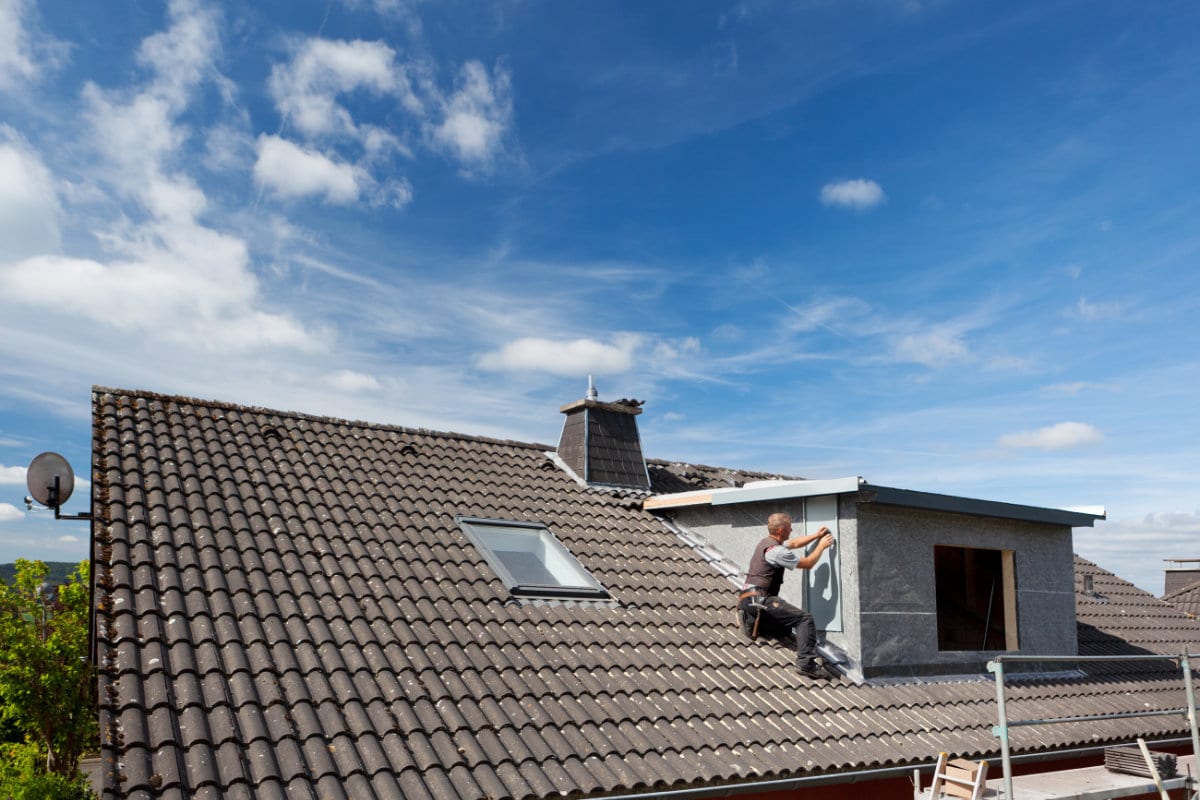 concrete roof tiles